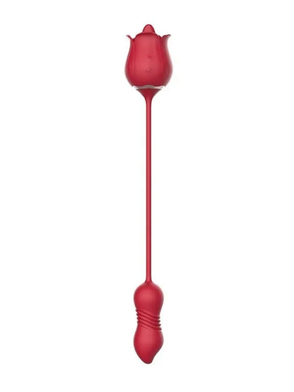 S-Hande Rose Pro 7 İleri Geri Hareket ve Dil vibratör