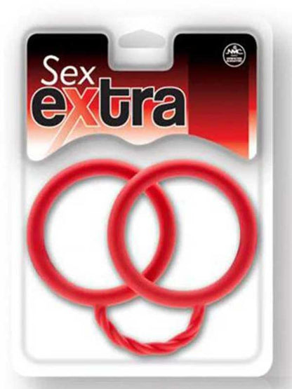 Sex Extra Kırmızı Silikon Fantezi Kelepçesi
