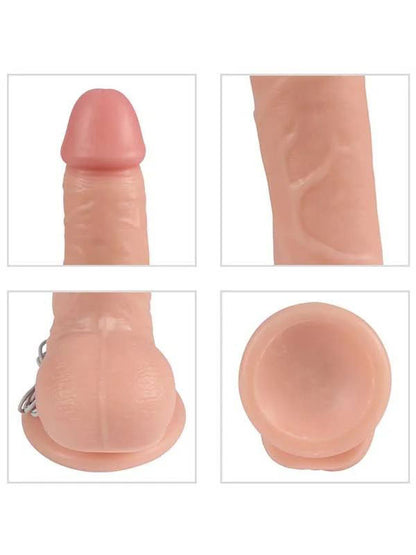 Shequ Optimus Titreşimli Realistik Dildo 28 cm