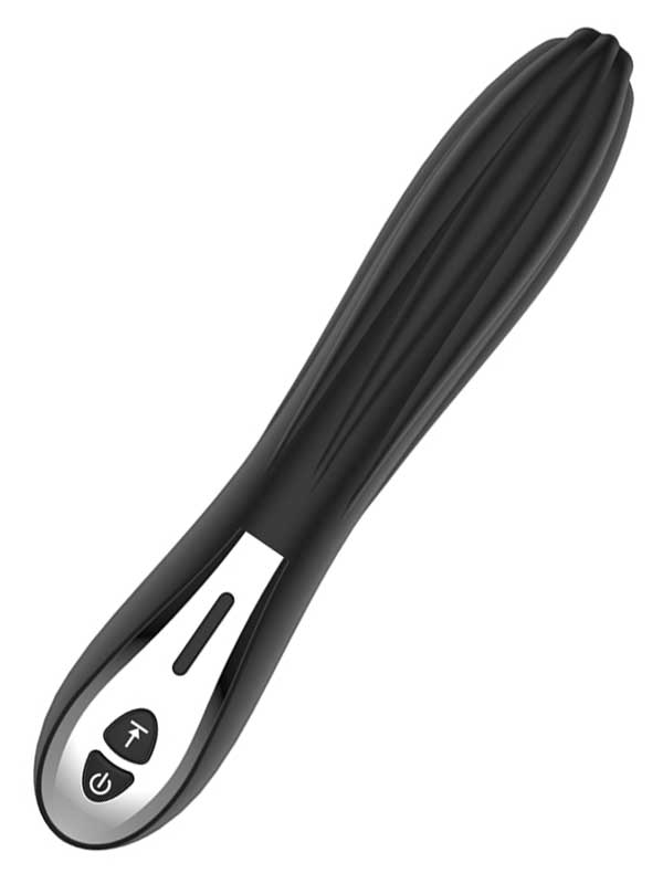 Xuanai Özel Kabartmalı Şarjlı Vibratör - Siyah Model 1