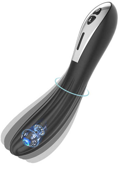 Xuanai Özel Kabartmalı Şarjlı Vibratör - Siyah Model 1
